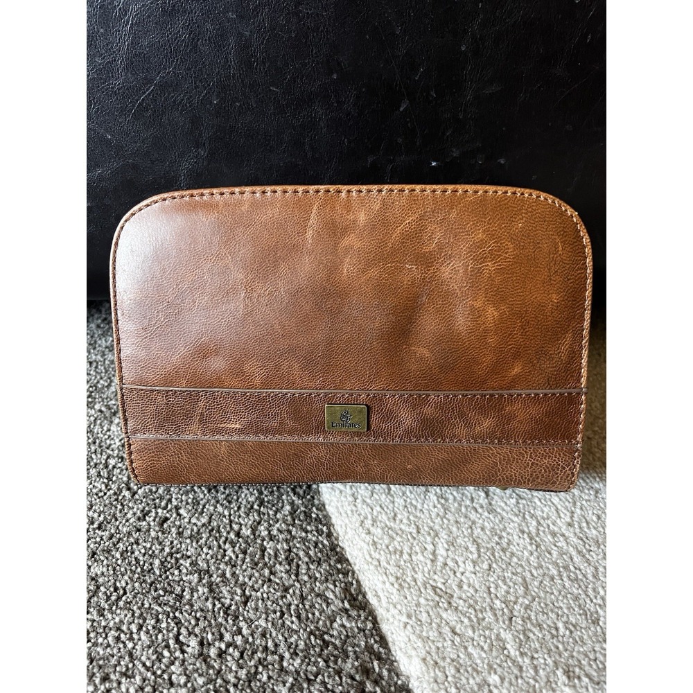 Bvlgari Toiletry Bag Exclusive Emirates Collaboration Cleaning Shaving Kit Empty